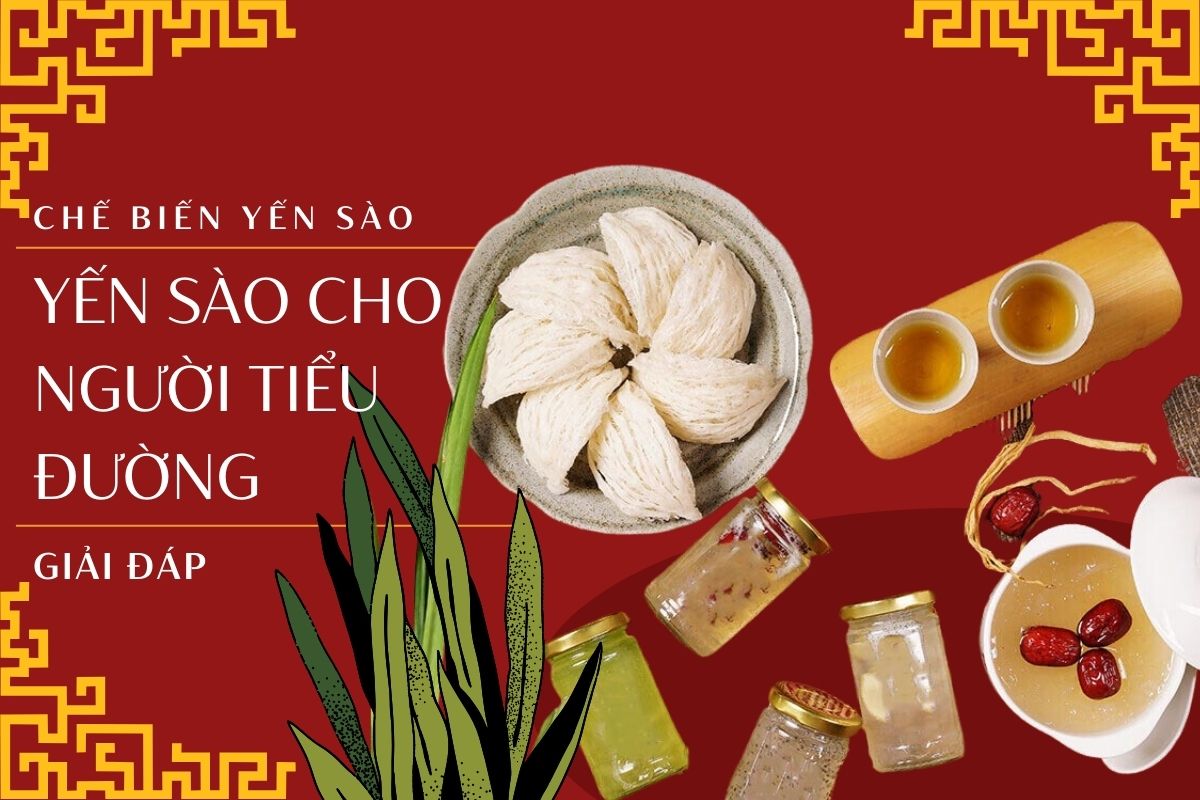 Tác dụng của yến sào đối với người tiểu đường